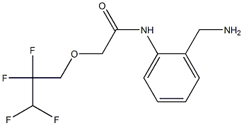 N-[2-(aminomethyl)phenyl]-2-(2,2,3,3-tetrafluoropropoxy)acetamide