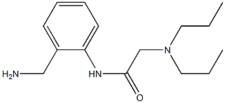 N-[2-(aminomethyl)phenyl]-2-(dipropylamino)acetamide Structure