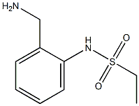 N-[2-(aminomethyl)phenyl]ethanesulfonamide|