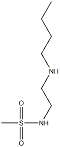 N-[2-(butylamino)ethyl]methanesulfonamide,,结构式