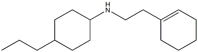 N-[2-(cyclohex-1-en-1-yl)ethyl]-4-propylcyclohexan-1-amine