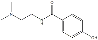 N-[2-(dimethylamino)ethyl]-4-hydroxybenzamide Struktur