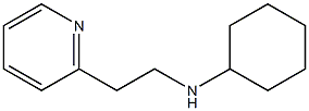 N-[2-(pyridin-2-yl)ethyl]cyclohexanamine Structure