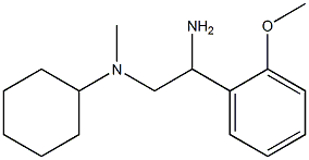 N-[2-amino-2-(2-methoxyphenyl)ethyl]-N-cyclohexyl-N-methylamine