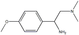 N-[2-amino-2-(4-methoxyphenyl)ethyl]-N,N-dimethylamine|