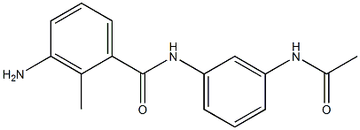 N-[3-(acetylamino)phenyl]-3-amino-2-methylbenzamide