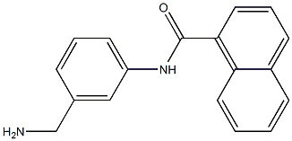 N-[3-(aminomethyl)phenyl]naphthalene-1-carboxamide Structure