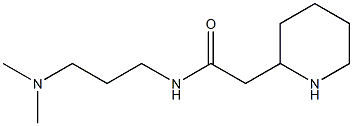 N-[3-(dimethylamino)propyl]-2-(piperidin-2-yl)acetamide