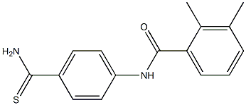 N-[4-(aminocarbonothioyl)phenyl]-2,3-dimethylbenzamide Structure