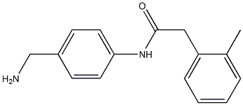 N-[4-(aminomethyl)phenyl]-2-(2-methylphenyl)acetamide