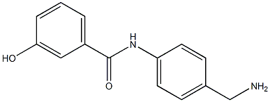 N-[4-(aminomethyl)phenyl]-3-hydroxybenzamide