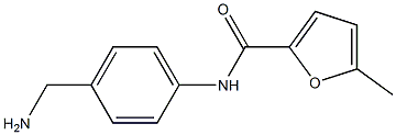 N-[4-(aminomethyl)phenyl]-5-methylfuran-2-carboxamide Structure