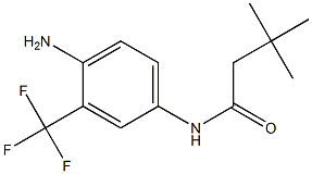 N-[4-amino-3-(trifluoromethyl)phenyl]-3,3-dimethylbutanamide