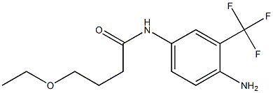 N-[4-amino-3-(trifluoromethyl)phenyl]-4-ethoxybutanamide|