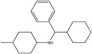 N-[cyclohexyl(phenyl)methyl]-4-methylcyclohexan-1-amine Structure