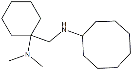 N-{[1-(dimethylamino)cyclohexyl]methyl}cyclooctanamine Struktur