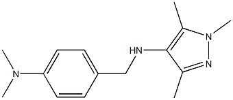 N-{[4-(dimethylamino)phenyl]methyl}-1,3,5-trimethyl-1H-pyrazol-4-amine