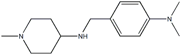 N-{[4-(dimethylamino)phenyl]methyl}-1-methylpiperidin-4-amine