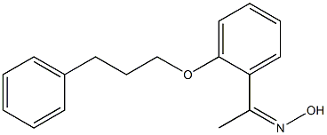 N-{1-[2-(3-phenylpropoxy)phenyl]ethylidene}hydroxylamine