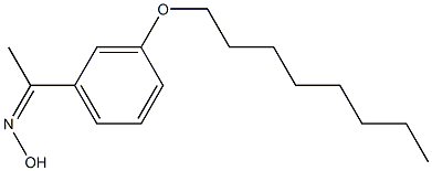 N-{1-[3-(octyloxy)phenyl]ethylidene}hydroxylamine|