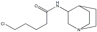 N-{1-azabicyclo[2.2.2]octan-3-yl}-5-chloropentanamide