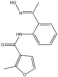 N-{2-[(1E)-N-hydroxyethanimidoyl]phenyl}-2-methyl-3-furamide