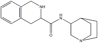  N-1-azabicyclo[2.2.2]oct-3-yl-1,2,3,4-tetrahydroisoquinoline-3-carboxamide