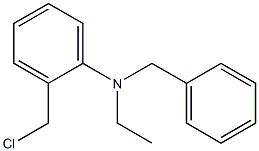 N-benzyl-2-(chloromethyl)-N-ethylaniline Structure