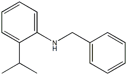 N-benzyl-2-(propan-2-yl)aniline Struktur