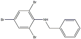 N-benzyl-2,4,6-tribromoaniline 化学構造式