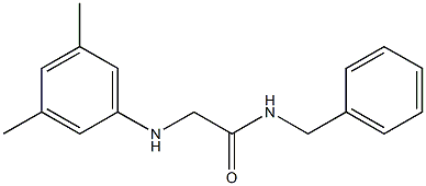 N-benzyl-2-[(3,5-dimethylphenyl)amino]acetamide Structure