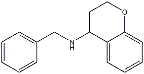 N-benzyl-3,4-dihydro-2H-1-benzopyran-4-amine Structure