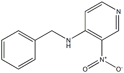 N-benzyl-3-nitropyridin-4-amine Struktur