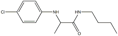 N-butyl-2-[(4-chlorophenyl)amino]propanamide|