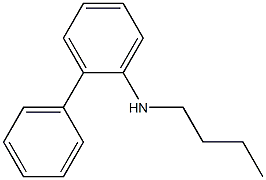 N-butyl-2-phenylaniline 结构式