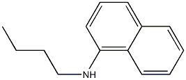 N-butylnaphthalen-1-amine 结构式