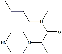 N-butyl-N-methyl-2-(piperazin-1-yl)propanamide