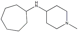 N-cycloheptyl-1-methylpiperidin-4-amine Structure