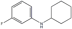 N-cyclohexyl-3-fluoroaniline Structure