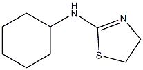 N-cyclohexyl-4,5-dihydro-1,3-thiazol-2-amine,,结构式