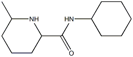N-cyclohexyl-6-methylpiperidine-2-carboxamide Structure