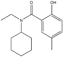 N-cyclohexyl-N-ethyl-2-hydroxy-5-methylbenzamide|