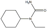 N-cyclohexyl-N-ethylurea Structure