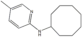 N-cyclooctyl-5-methylpyridin-2-amine Structure