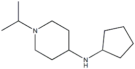 N-cyclopentyl-1-(propan-2-yl)piperidin-4-amine Structure