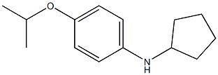 N-cyclopentyl-4-(propan-2-yloxy)aniline