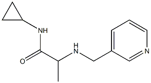  N-cyclopropyl-2-[(pyridin-3-ylmethyl)amino]propanamide