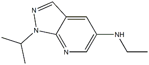 N-ethyl-1-(propan-2-yl)-1H-pyrazolo[3,4-b]pyridin-5-amine|