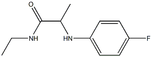 N-ethyl-2-[(4-fluorophenyl)amino]propanamide|