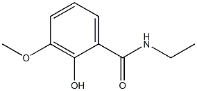 N-ethyl-2-hydroxy-3-methoxybenzamide Structure